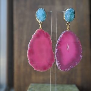 Baublebar Geode Druzy Earrings